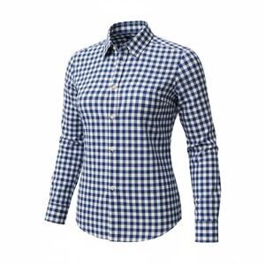 Murano Men's Button down plaid t Shirt Large